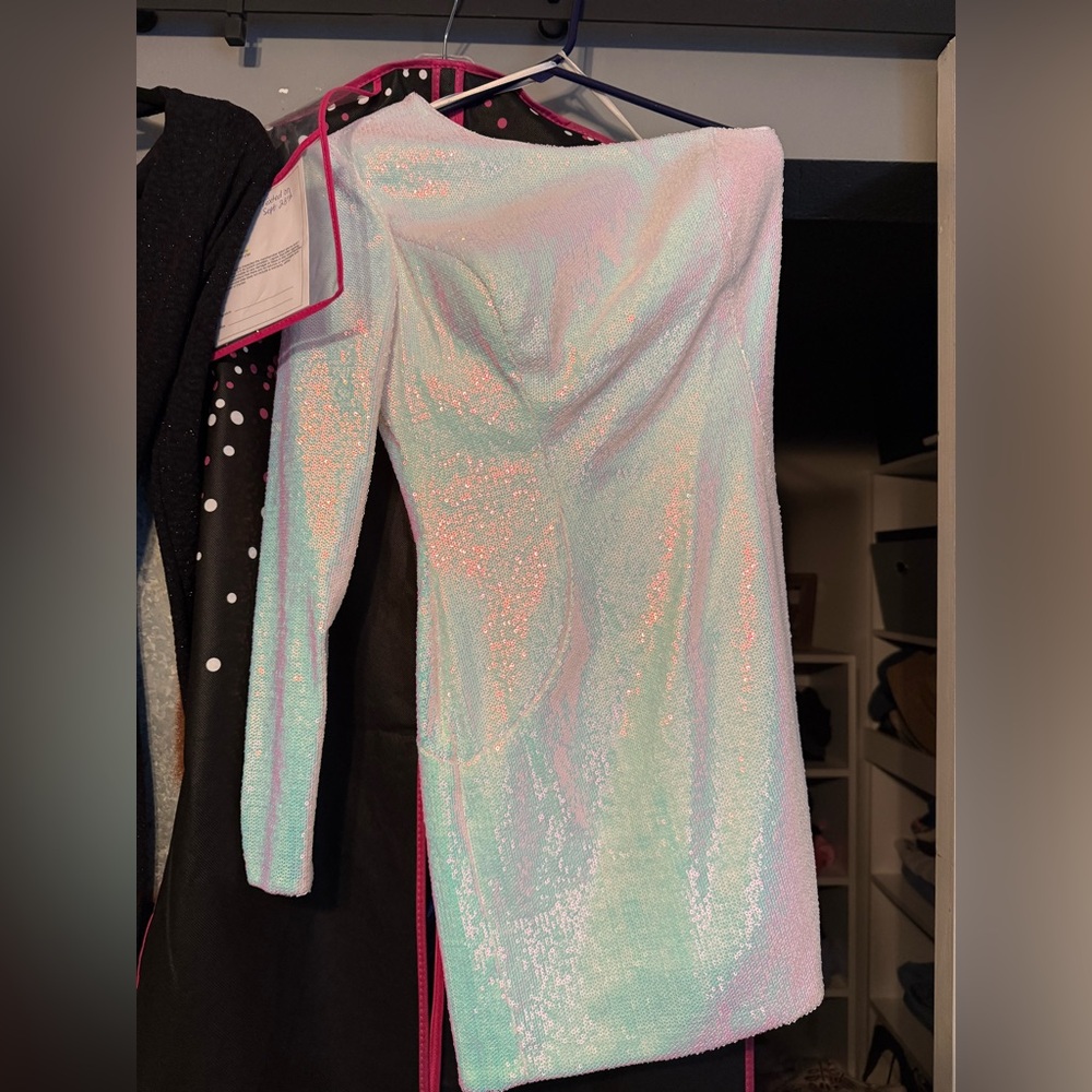 Iridescent Sequin Dress